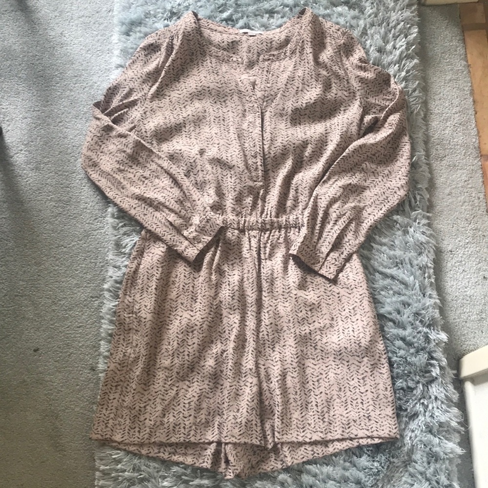 Anne Taylor Loft long-sleeve jumpsuit
